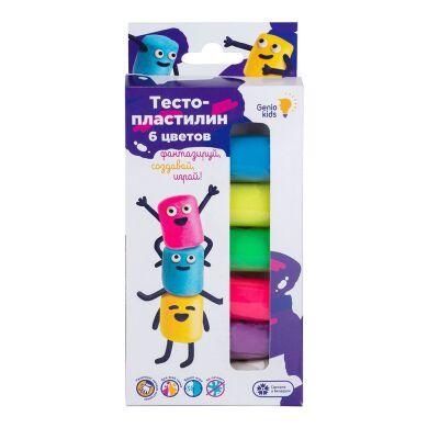 Дитяча творчість набір для ліплення тісто пластилін 6 кольорів TA1090