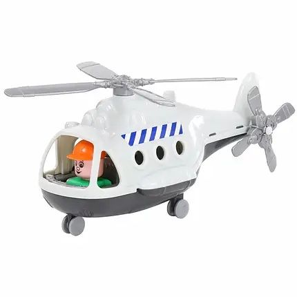 Дитяча іграшка гелікоптер вертоліт вантажний у сіточці 72498