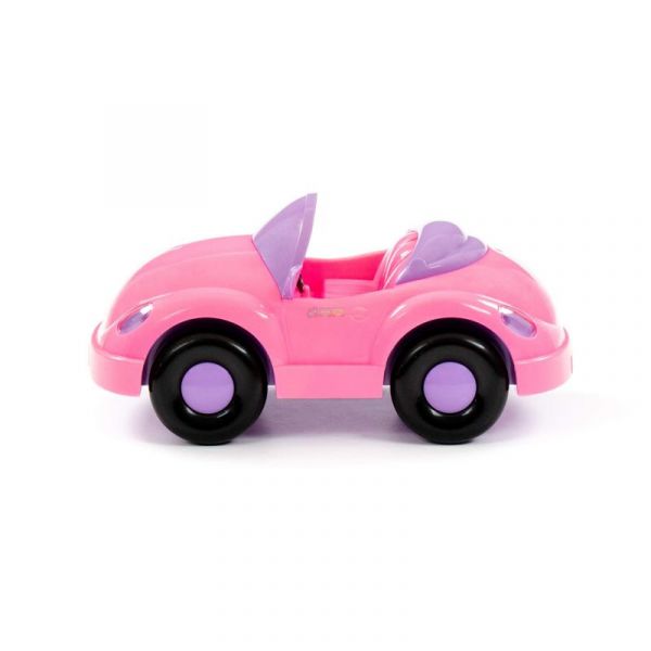 Дитяча іграшка машинка рожева для дівчаток в кульку 4809 Wader