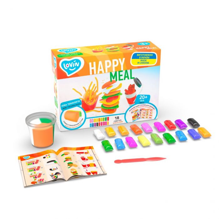 Дитяча творчість Happy Meal 41190 TM Lovin набір для ліплення з тістом