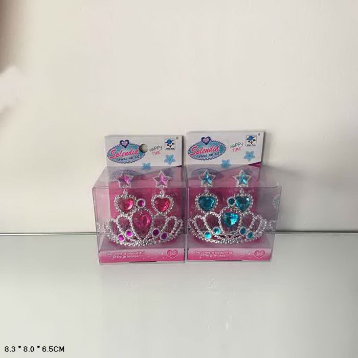 Дитяча іграшка прикраса корона для дівчинки NP001D/B мікс видів
