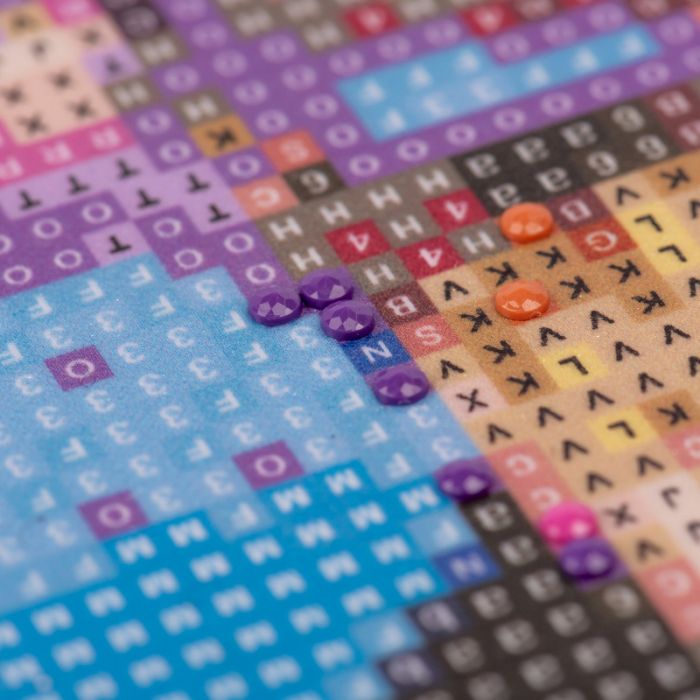 Алмазна мозаїка  хоробрий помічник , 30*40  см SANTI 954425 на підрамнику