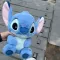 М'яка іграшка плюшева Стіч (Stitch) блакитний, 27 см (48129)