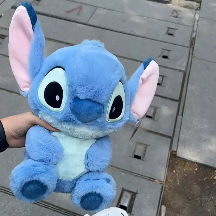 М'яка іграшка плюшева Стіч (Stitch) блакитний, 27 см (48129)