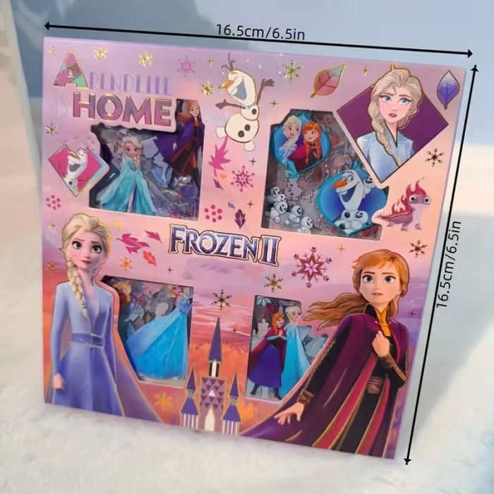 Наліпка герої мультфільма крижане серце (Frozen) набір 100 шт, ціна за набір (4129)