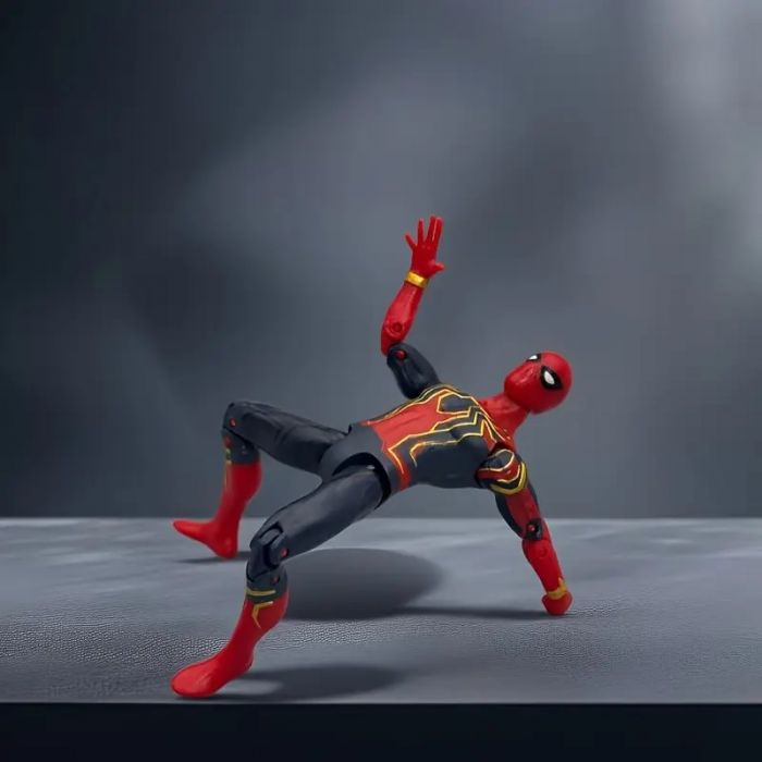 Дитяча іграшка фігурка людина павук (спайдермен, spiderman) 17 см QY1281166 супер герой (відео в описі)