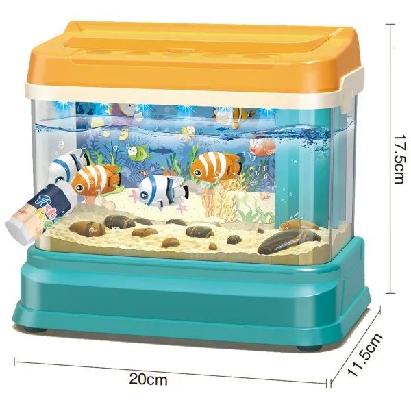 Дитяча іграшка риболовля (рибалка) CY-7077B CY набір акваріум, вудки і рибки (відео в описі)