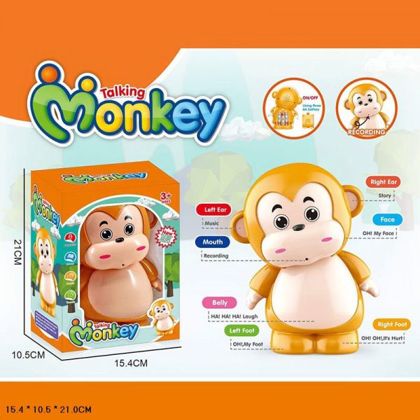 Дитяча іграшка інтерактивна мавпеня повторюшка 838-31 
