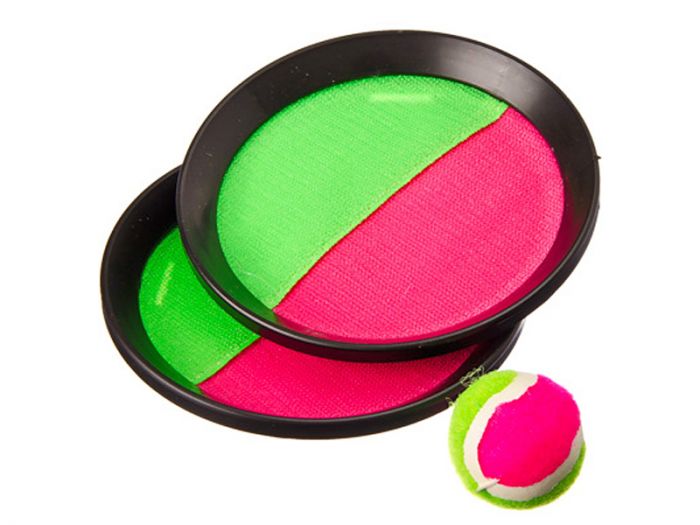 Дитяча іграшка набір впіймай м'яч на липучці 2901B спіймайко