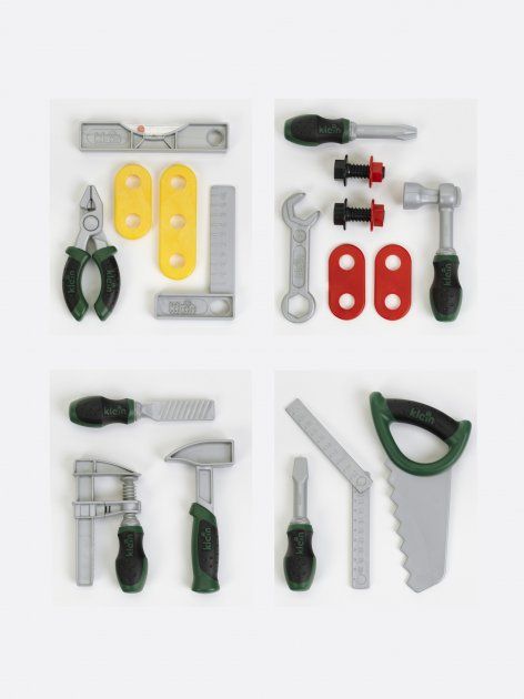 Дитяча іграшка набір інструментів Bosch Klein 4 види (Ц+В) арт. 8007 акційна пропозиція