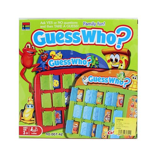 Дитяча іграшка настільна гра вгадай хто? ігрове поле картки 007-42