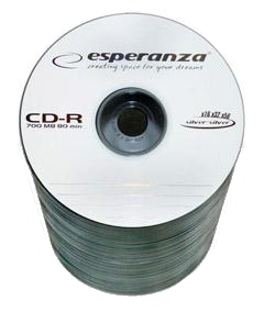 Диск Esperanza CD-R  700Mb 52x Bulk 50 (Videx)