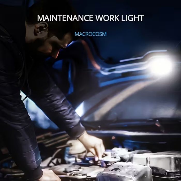 Ручний ліхтар (ліхтарик) брелок з вбудованим акумулятором (3953)