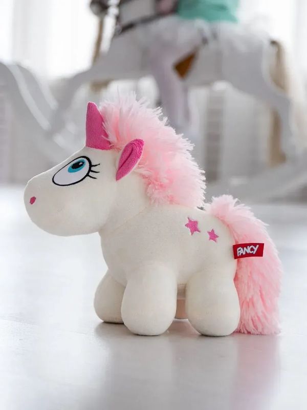 Дитяча м'яка плюшева іграшка єдиноріг 21 см (2662) FANCY, відео в описі