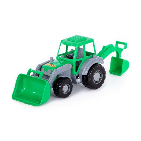 Дитяча іграшка трактор екскаватор з ковшами 35394