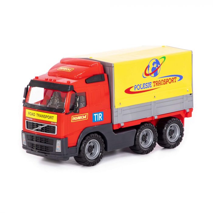 Дитяча іграшка машинка бортова тентова Volvo 8763