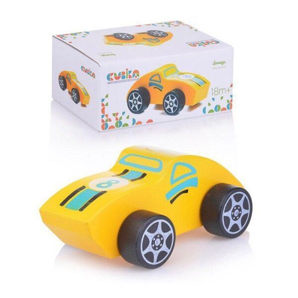 Дитяча іграшка дерев'яна гра Машинка Тера-Спорт LM-4 ТМ Cubika 12954