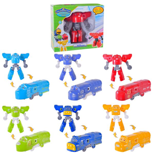 Дитяча іграшка робот трансформер потяг, 2189, 6 кольорів