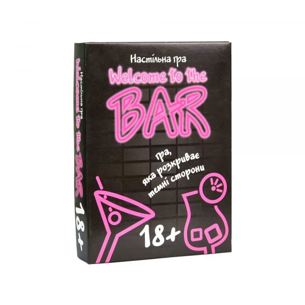 Настільна гра (вік 18+) карткова Welcome to the BAR 30353 розважальна українською мовою