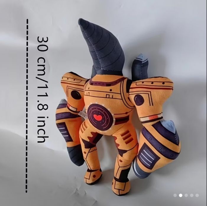 Дитяча м'яка іграшка Титан-Бур (Titan Drill Man) Скібіді Туалет (Skibidi Toilet) 3751 відео в описі