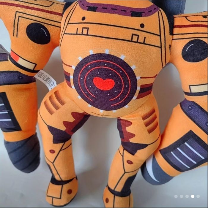 Дитяча м'яка іграшка Титан-Бур (Titan Drill Man) Скібіді Туалет (Skibidi Toilet) 3751 відео в описі