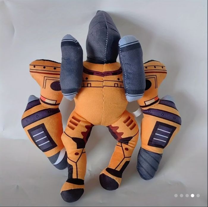 Дитяча м'яка іграшка Титан-Бур (Titan Drill Man) Скібіді Туалет (Skibidi Toilet) 3751 відео в описі