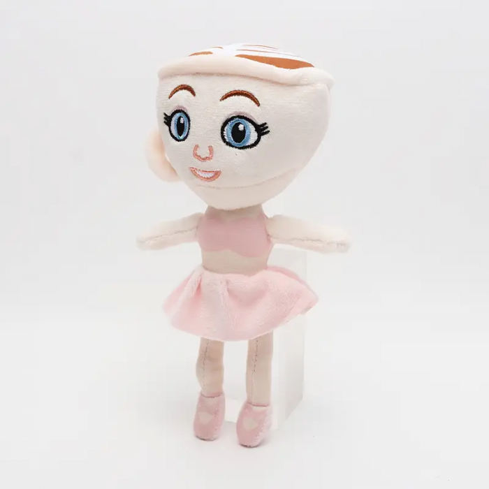 М'яка іграшка балерина капучіно 22 см серія італійські меми (Ballerina capuchina Brainrot memes)3674