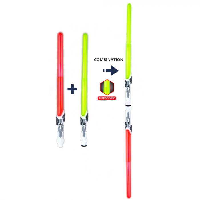 Дитяча іграшка світловий меч джедая SPACE зі світлом і звуком, працює від батарей KT218-25 KAITE, відео в описі