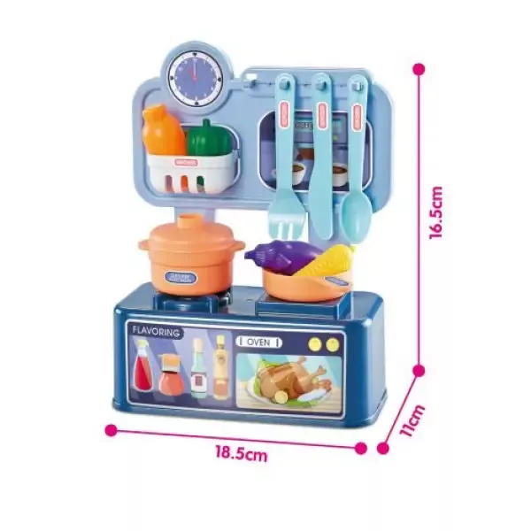 Набір іграшковий кухня, 13 предметів Набір іграшковий кухня, 13 предметів