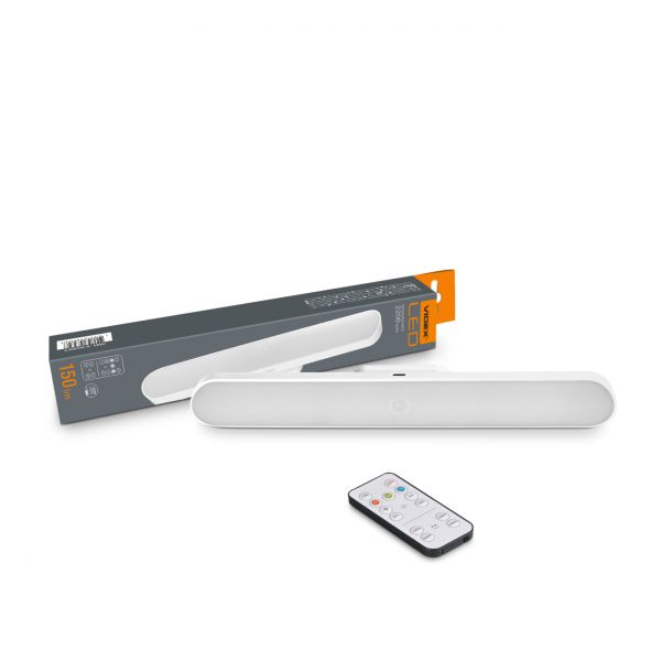 LED Світильник акумуляторний з пультом VIDEX VL-NL049W-R LED Світильник акумуляторний з пультом VIDEX VL-NL049W-R