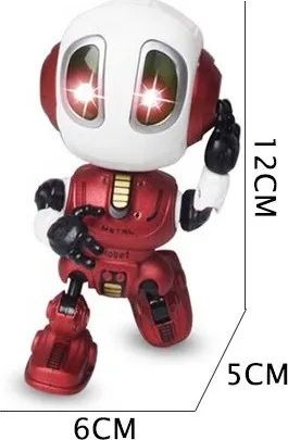 Дитяча іграшка металевий індуктивний робот повторюшка , світло, звук MY66-J1202 MING YUAN 