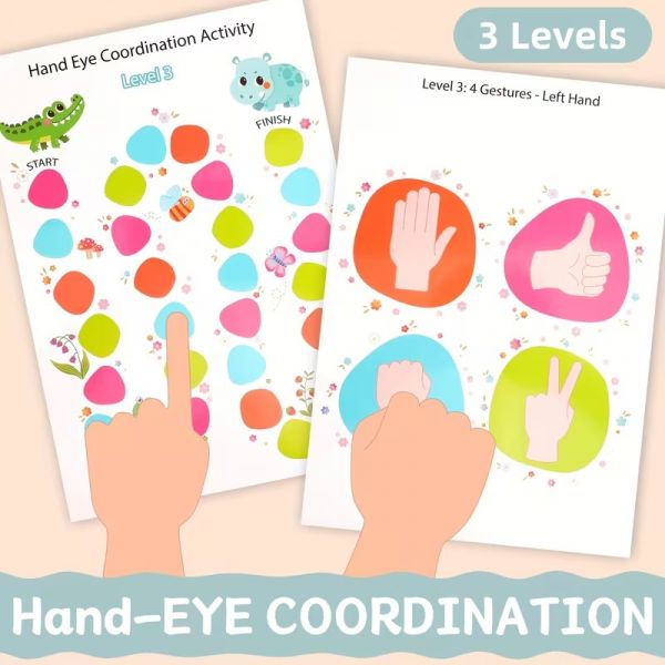 Гра №5 головоломка та антистрес нейротренажер для тренування зорово-моторної координації (4591) відео в описі