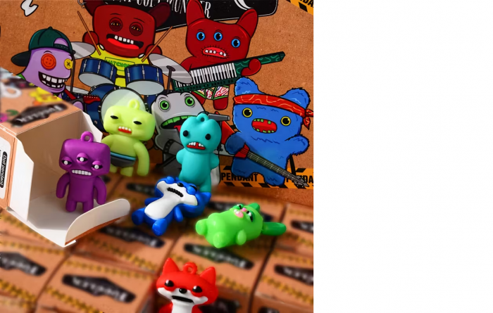 Дитяча іграшка фігурка фуглер Fuggler брелок (3993)