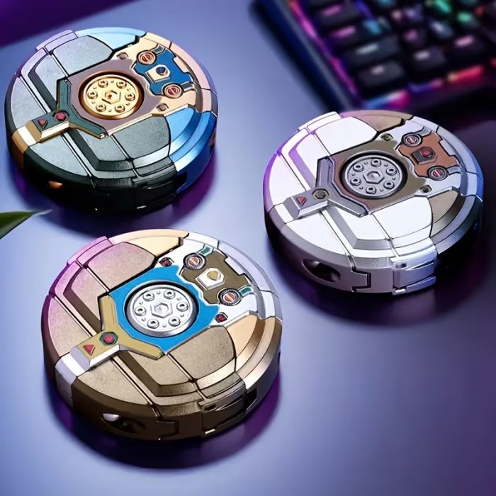 Дитяча іграшка гіроскоп спінер антистрес трансформер робот (3781) відео в описі