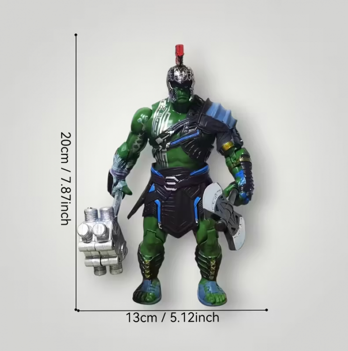 Дитяча іграшка фігурка Халк (Hulk) 17 см (4131) з аксесуарами