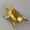 Дитяча іграшка жук механічний (колір золото), 3979, відео в описі 