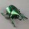 Дитяча іграшка жук механічний (колір зелений), 3980, відео в описі 